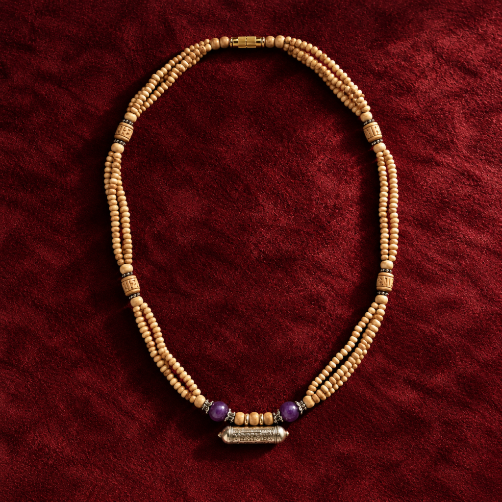 Multi stranded Tulasi Mala with Narasimha Kavaca