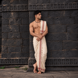 Matka Silk Dhoti - DC604