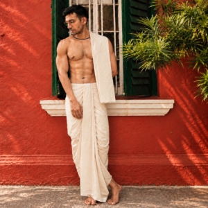 Matka Silk Dhoti - DC606