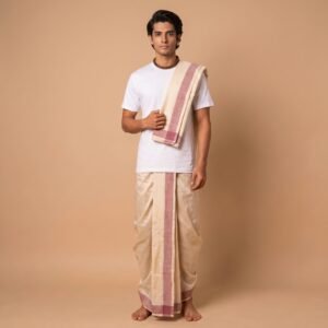 Matka Silk Dhoti - DC604