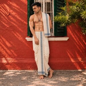 Matka Silk Dhoti - DC607