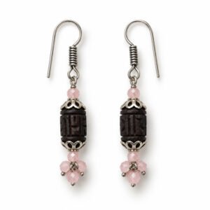 Tulasi Earrings with German silver