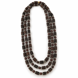 3-layer Tulasi Mala with Radhanaam Carved beads